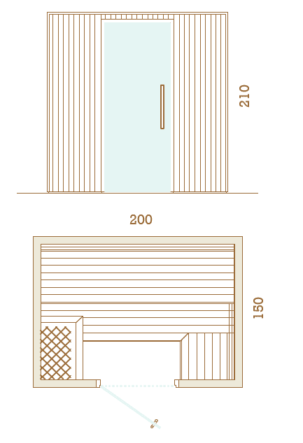 Plans D'étage 150 X 200 Cm