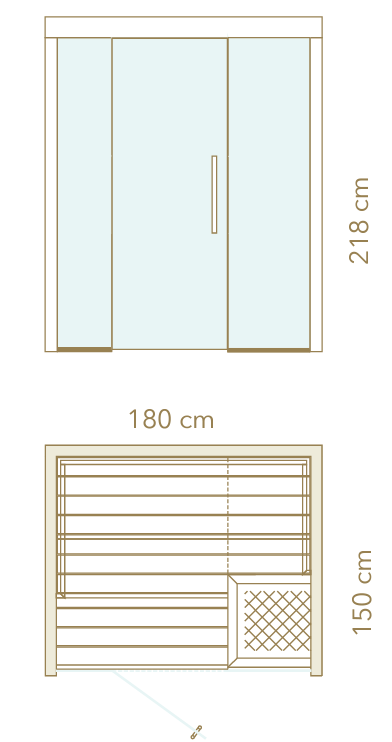 Plan D'étage 180 Cm X 150 Cm Lumina