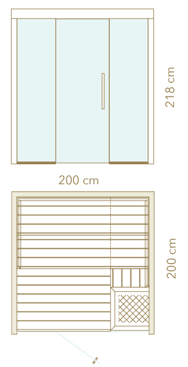 Plan D'étage 200 Cm X 200 Cm Lumina