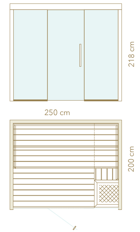 Plan D'étage 250 Cm X 200 Cm Lumina