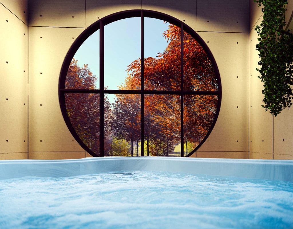 Spa Jacuzzi Intérieur Gamme De Spas Dintérieur 