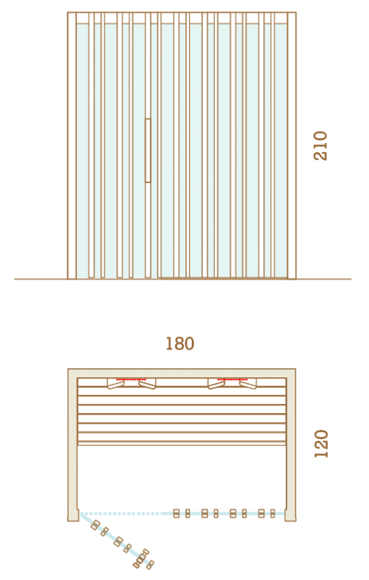 Plan D'étage 180 Cm X 120 Cm Irradia